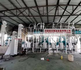 贵州威宁草海 日处理30吨荞麦加制粉设备